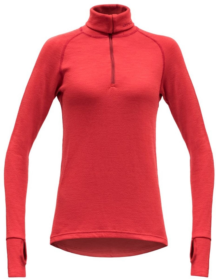   Devold Expedition Woman Zip Neck - Chili
