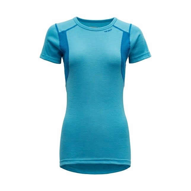 Devold Hiking Woman T-Shirt Malibu/Skydiver
