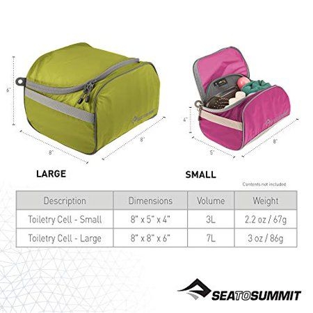 Sea To Summit Travelling Light Toiletry Cell Small