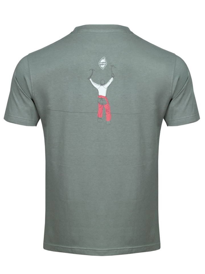 Euphory T-shirt laurel khaki-back