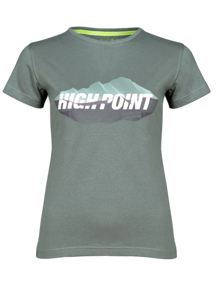     High Point 2.0 Lady T-Shirt 	Laurel Khaki