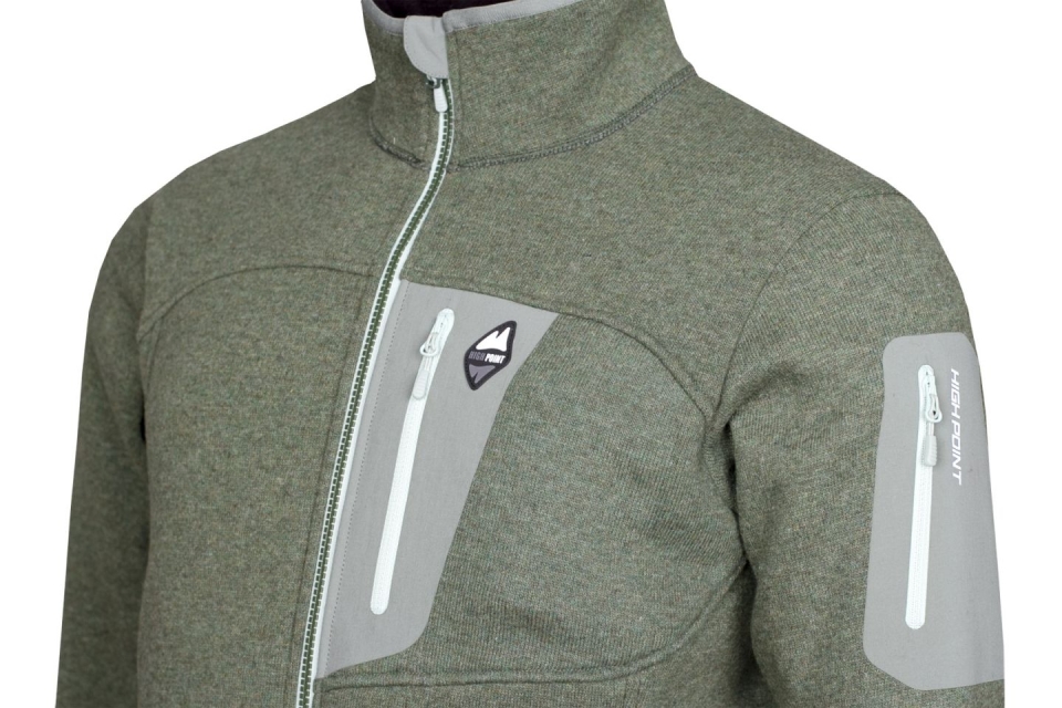 Skywool 5.0 Sweater Fall Green detail