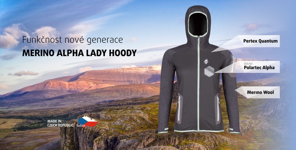 Merino Alpha Lady Hoody - banner