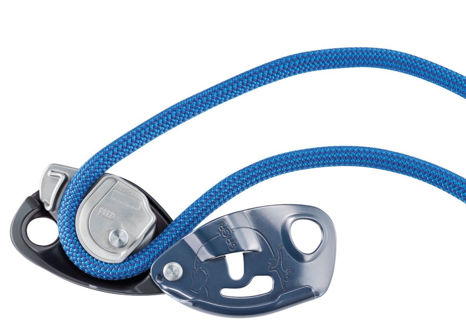 Petzl D014BA00 Grigri jistící brzda Šedá