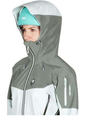 Explosion 5.0 Lady Jacket Silt Green_Laurel Khaki - kapuce s přilbou