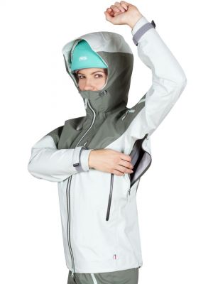 Explosion 5.0 Lady Jacket Silt Green_Laurel Khaki - odvětrání v podpaží