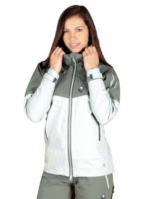Explosion 5.0 Lady Jacket Silt Green_Laurel Khaki - postava