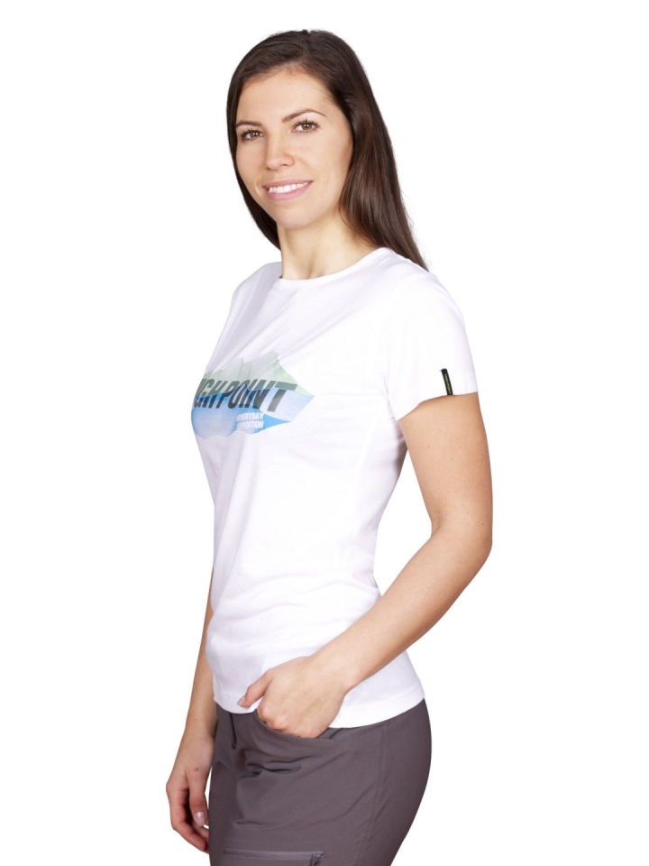 High Point 2.0 Lady T-Shirt white - postava