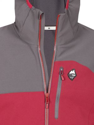 Atom Jacket Brick Red - Iron Gate detail lega