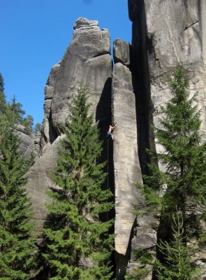 Lezení na pískovci - Adršpach