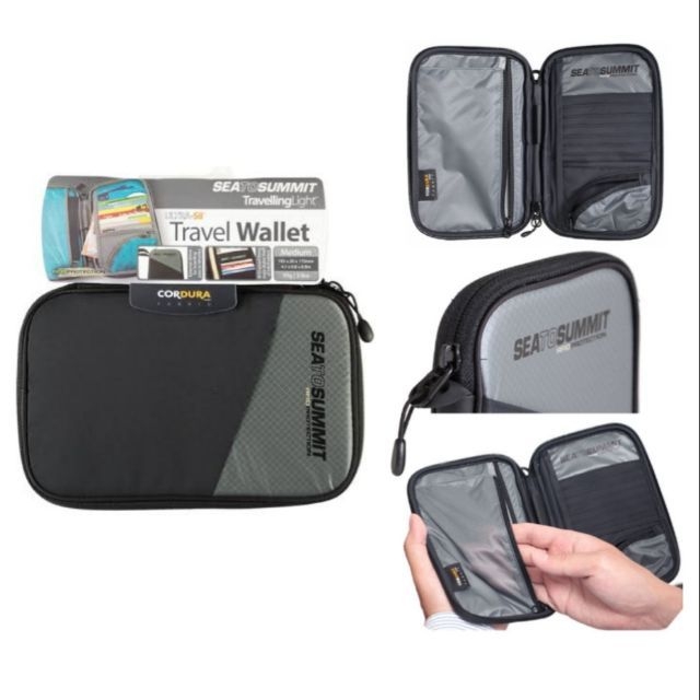 Sea To Summit ATLTWRFIDMB Travel Wallet black/grey