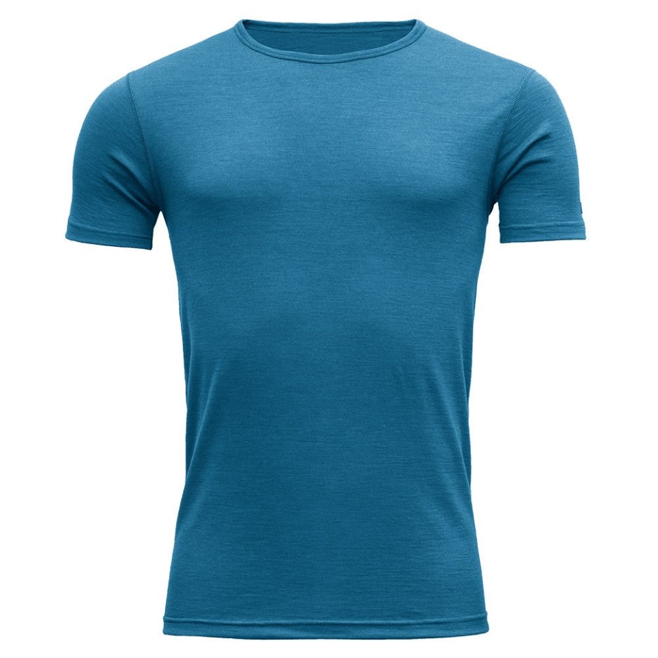   Devold Breeze Man T-Shirt blue melange
