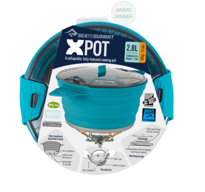 Sea To Summit X-Pot hrnec skládací Pacific blue