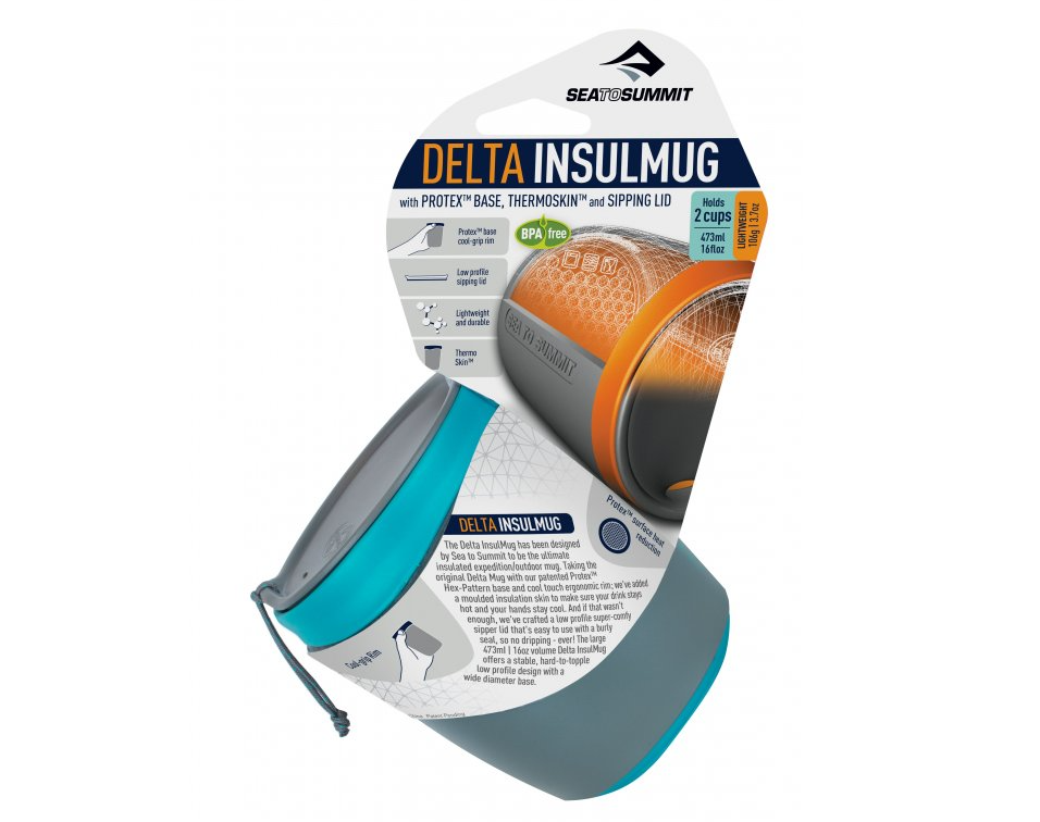Sea to Summit Delta Insulmug Pacific blue
