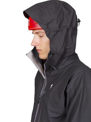 Cliff Jacket black - kapuce s přilbou