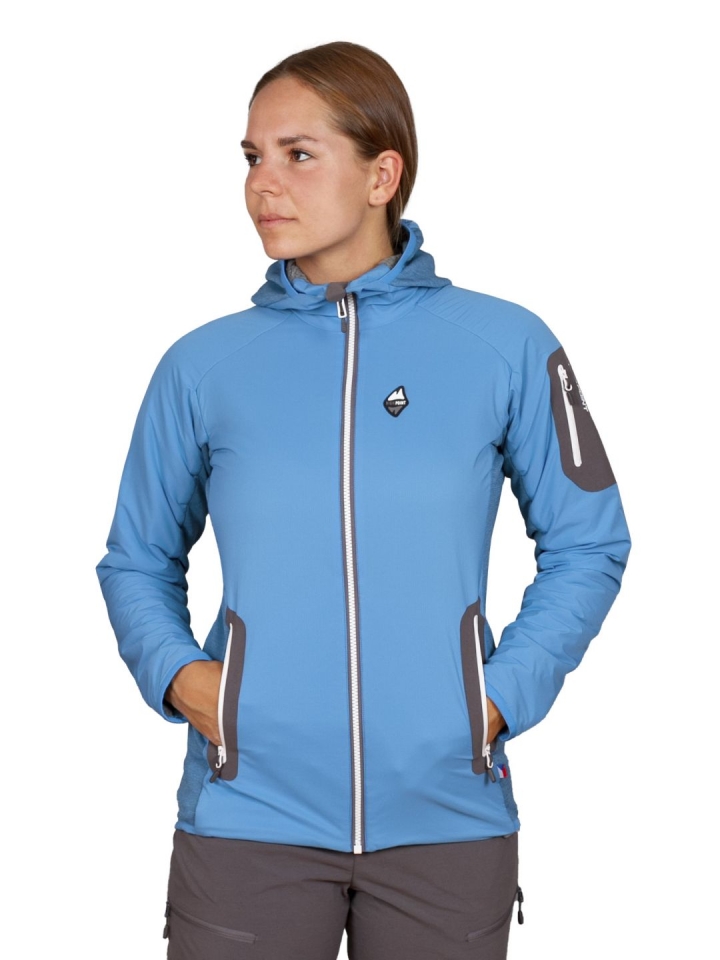 Total Alpha Lady Jacket swedish blue - postava