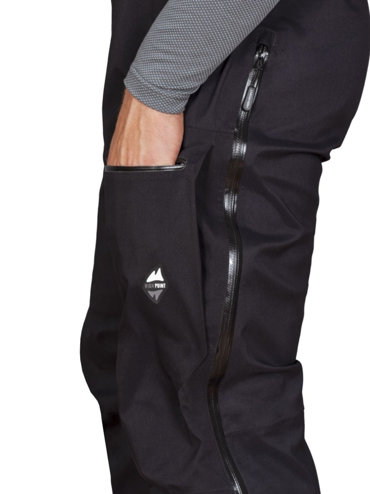 Protector 6.0 Pants Black - detail stehenní kapsa