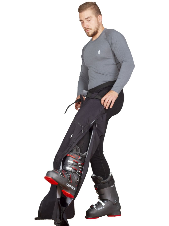 Protector 6.0 Pants Black - možnost oblečení i s nandanou obuví