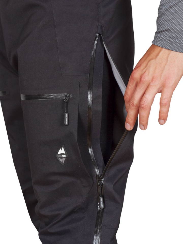 Protector 6.0 Pants Black - možnost odvětrání