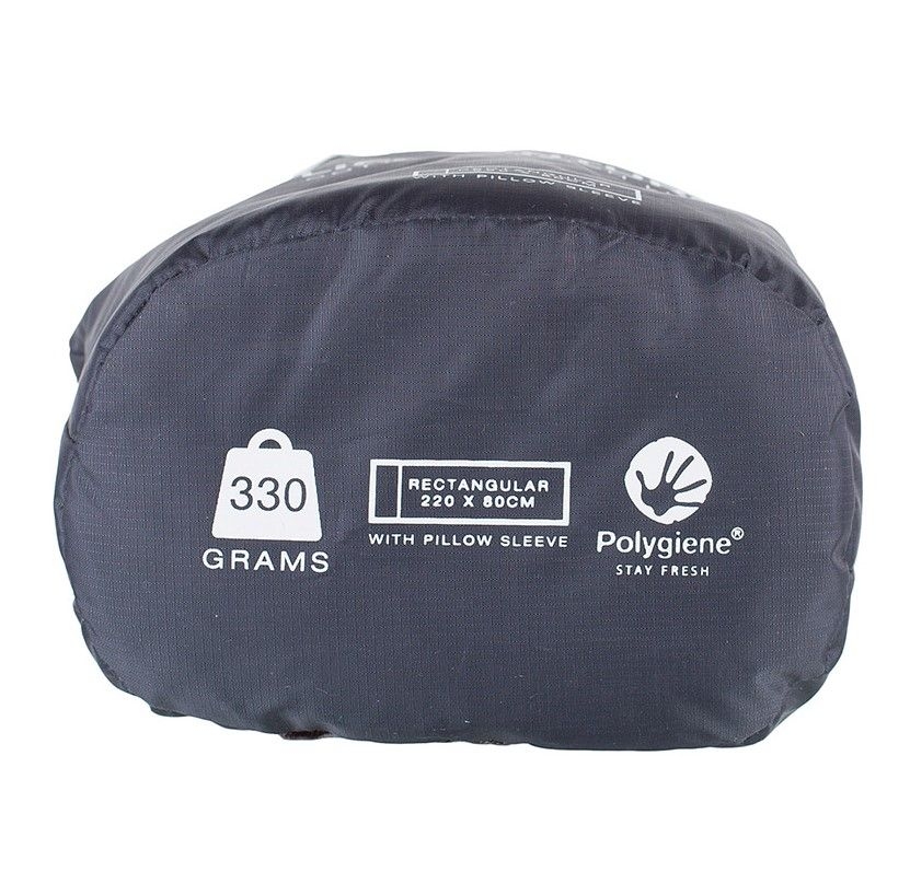 Lifeventure Cotton Stretch Sleeping Bag Liner - Rectangular