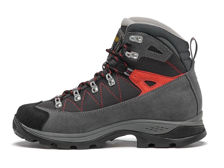   Asolo Finder GV ML - grey/gunmetal/poppy red