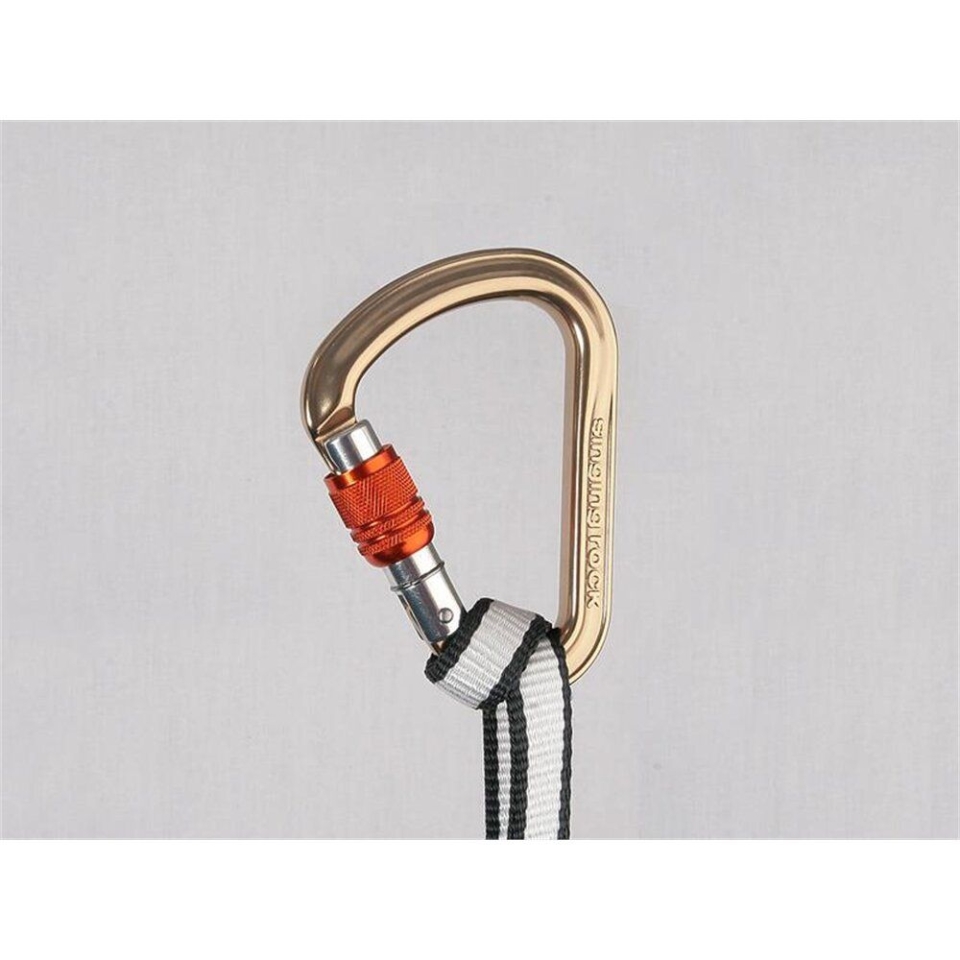   Singing Rock Safety Chain 16mm 140cm - finální podoba dvojitého přetočení horního oka