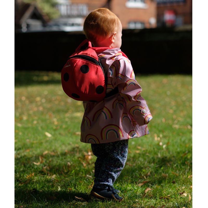 LittleLife Animal Toddler Backpack - ladybird