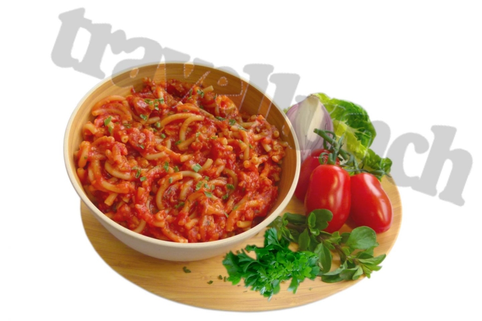 Travellunch Špagety Bolognese s hovězím - double