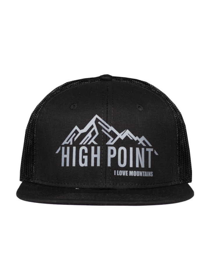 Trucker Peak Hat black