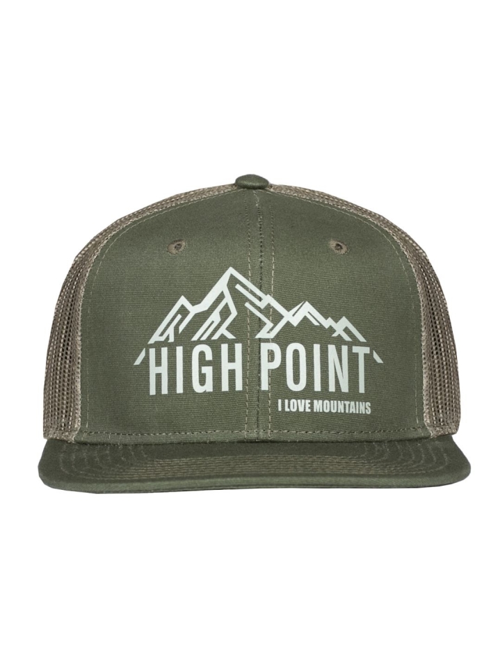 Trucker Peak Hat khaki