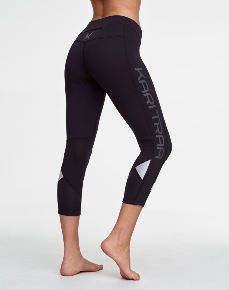 Kari Traa Loise 3/4 Tights - black