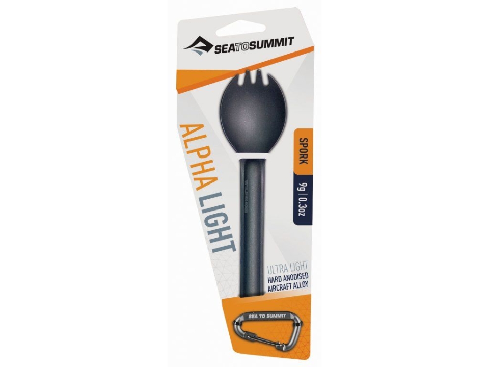 Sea To Summit Alpha Light Cutlery Spork - grey anodised