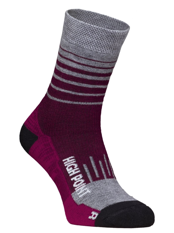 Mountain Merino 3.0 Lady Socks - purple/grey