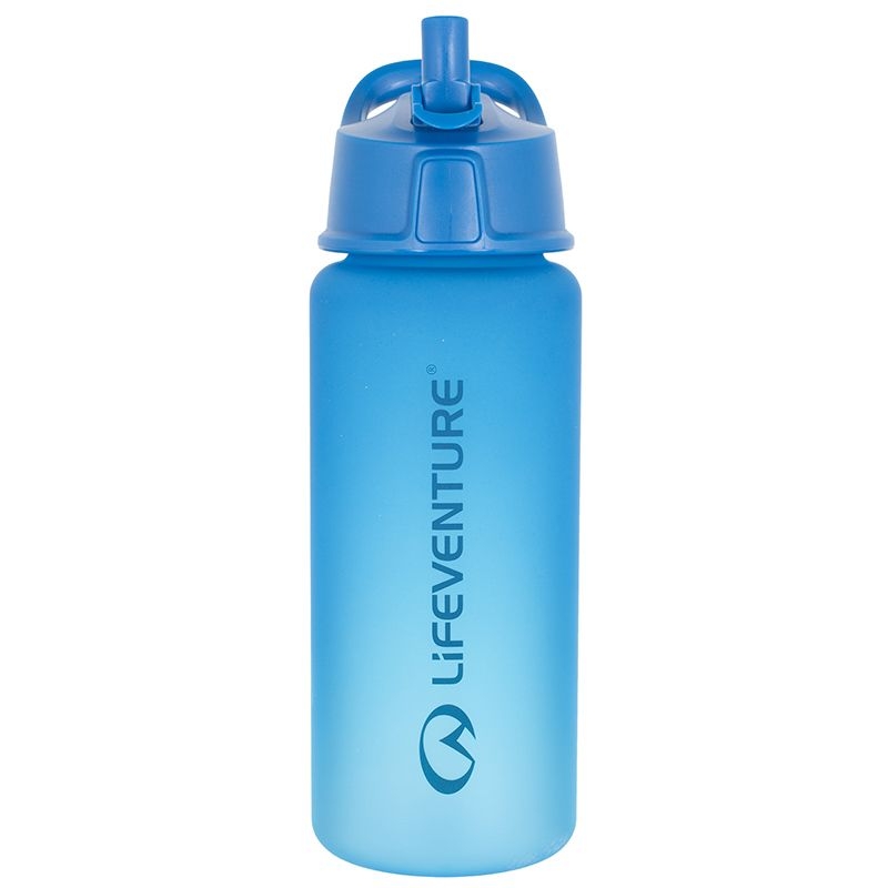 Lifeventure Flip-Top Water Bottle - blue