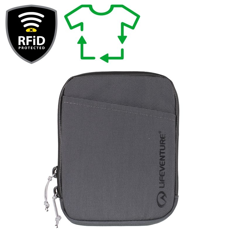 Lifeventure RFID Travell Neck Pouch Recycled