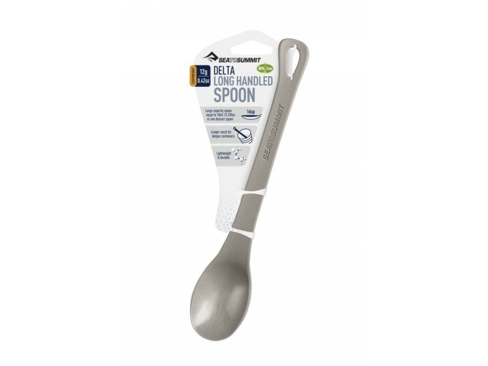 Sea To Summit Delta Long Handled Spoon - Grey