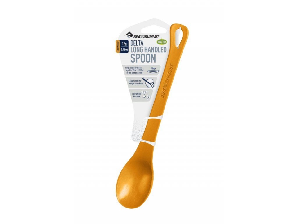 Sea To Summit Delta Long Handled Spoon - Orange