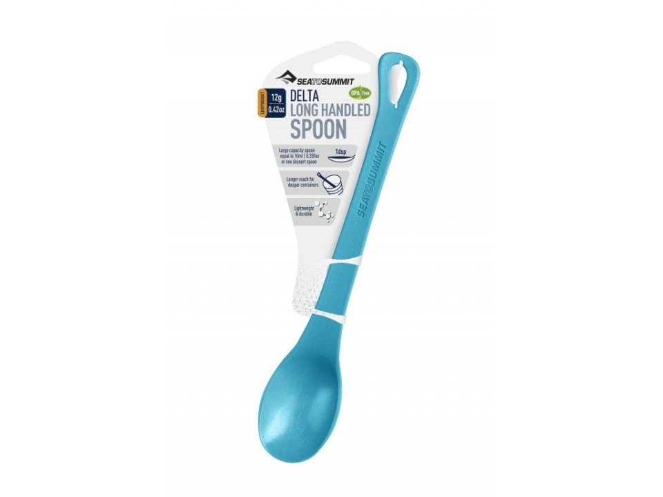 Sea To Summit Delta Long Handled Spoon - Pacific blue