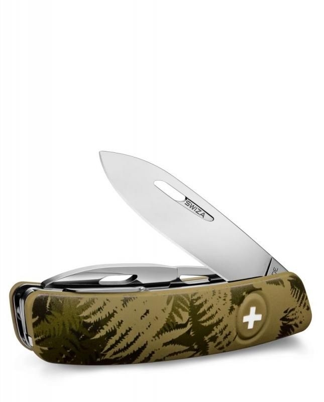 Swiza nůž D03 - Camo silva olive