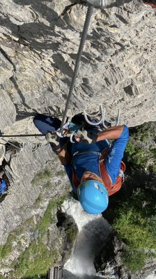 Freifall Klettersteig
