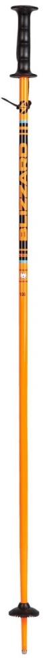 BLIZZARD RACE JUNIOR SKI POLES - black/orange