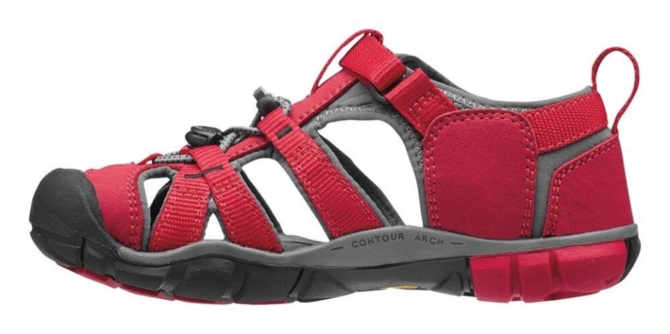 Keen Seacamp II CNX Youth - racing red/gargoyle