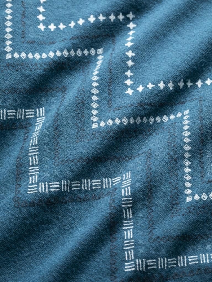 Chillaz Kauai Zigzag Ornament Dark blue melange