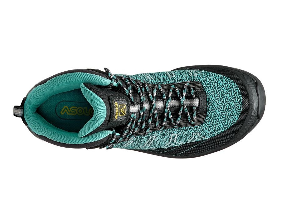 Asolo Falcon EVO Jaquard GV ML black/aqua green