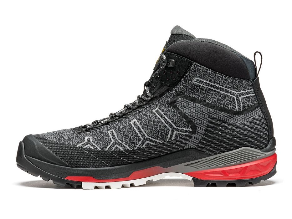 Asolo Falcon EVO Jaquard GV MM Black/red