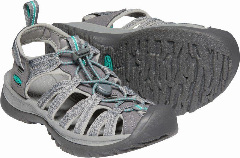   Keen Whisper Women Medium grey/peacock green