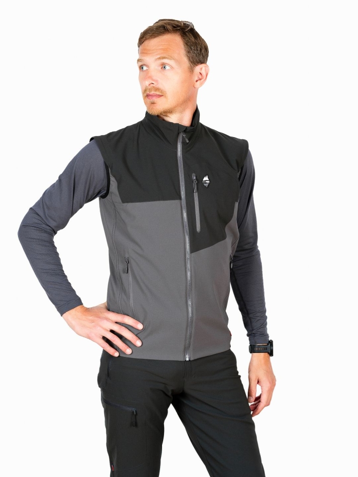 Atom Vest - Black/grey