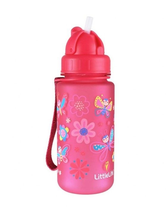 LittleLife Water Bottle butterflies