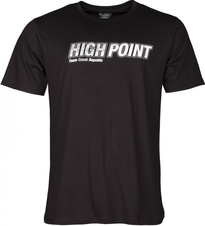 High Point T-shirt black předek.jpg