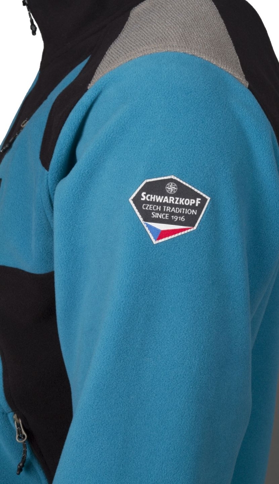 Magic Rock 4.0 Jacket petrol-black logo Schwarzkopf na rukávu